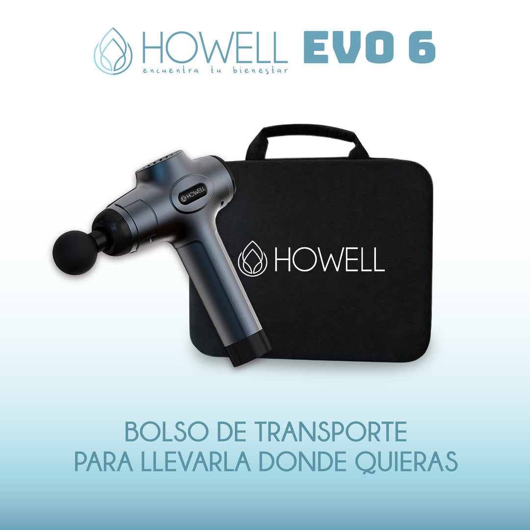 Pistola Masajes Howell EVO Masajeador Muscular Portátil – ET Brands