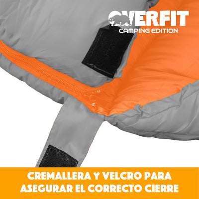 Saco de Dormir Termico 0 a 15 Grados Recto Overfit Camping