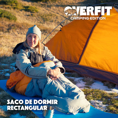 Saco de Dormir Termico 0 a 15 Grados Recto Overfit Camping