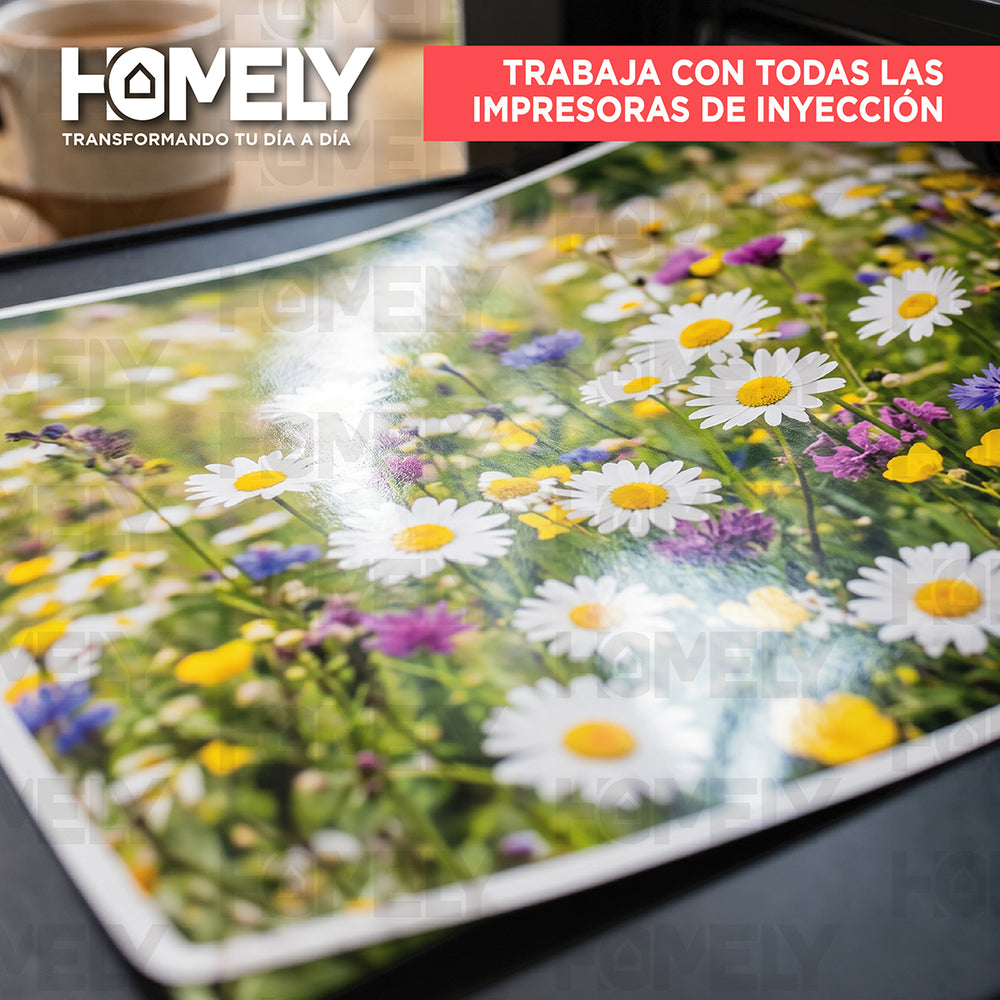 Papel fográfico brillante 100 hojas A4 115 g