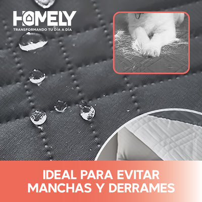 Funda Cubre Sillon Sofa Homely Ajustable Impermeable