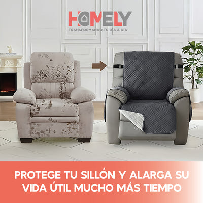 Funda Cubre Sillon Sofa Homely Ajustable Impermeable