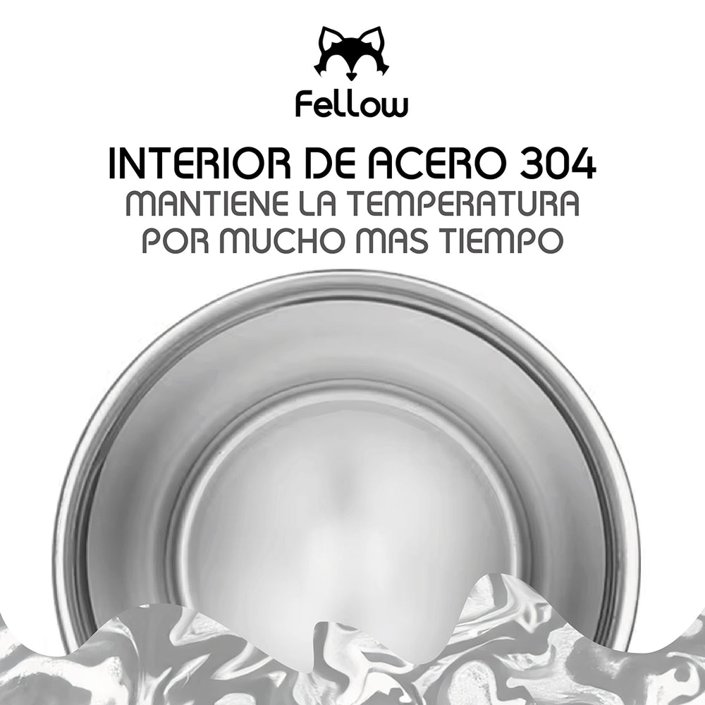 Vaso Termico 1.2Lts Electra By Fellow Mug Tumblr + Bombilla