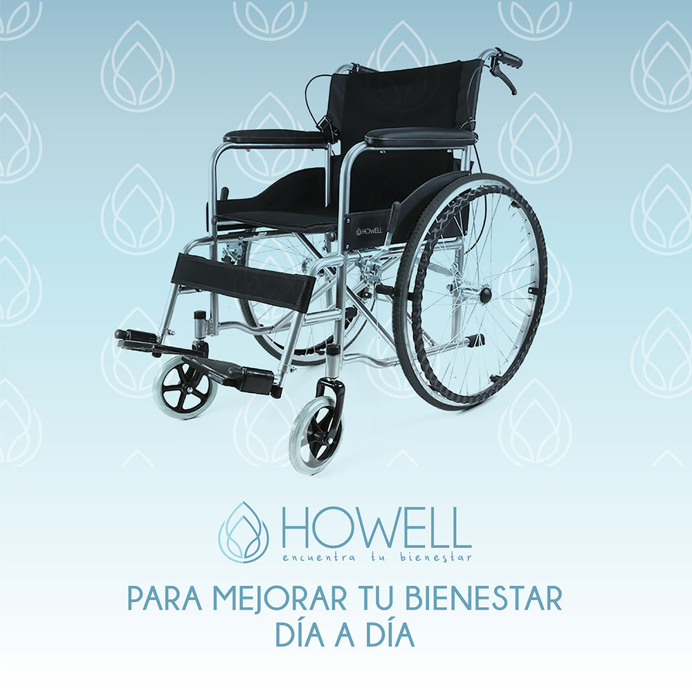 Silla de Ruedas Plegable Howell Aluminio 7kg Adulto