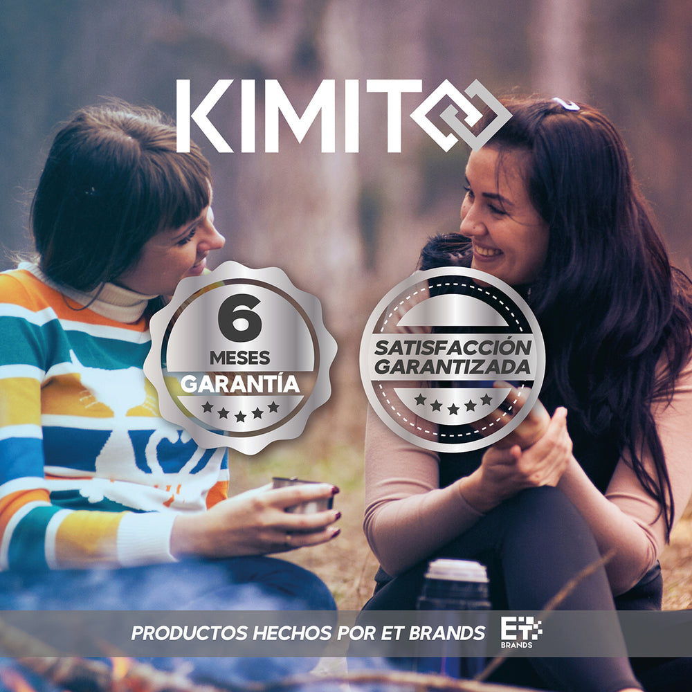Termo Comida y Liquido Kimito Acero 1200 Ml Multiproposito