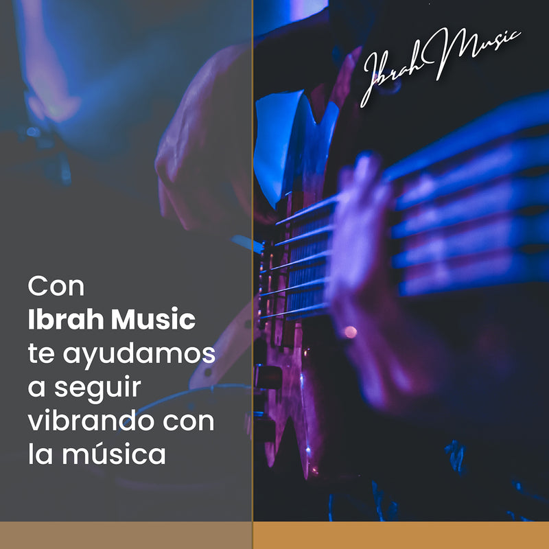 Guitarra Electrica LP Ibrah + Amplif + Accesorios all black