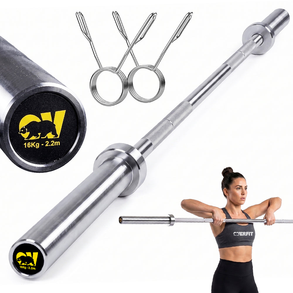 Barra Olimpica Overfit 16Kg - Vista 1