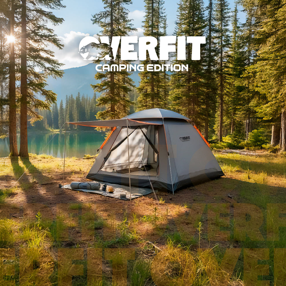 Carpa De Camping 6 Personas Overfit Impermeable 500mm
