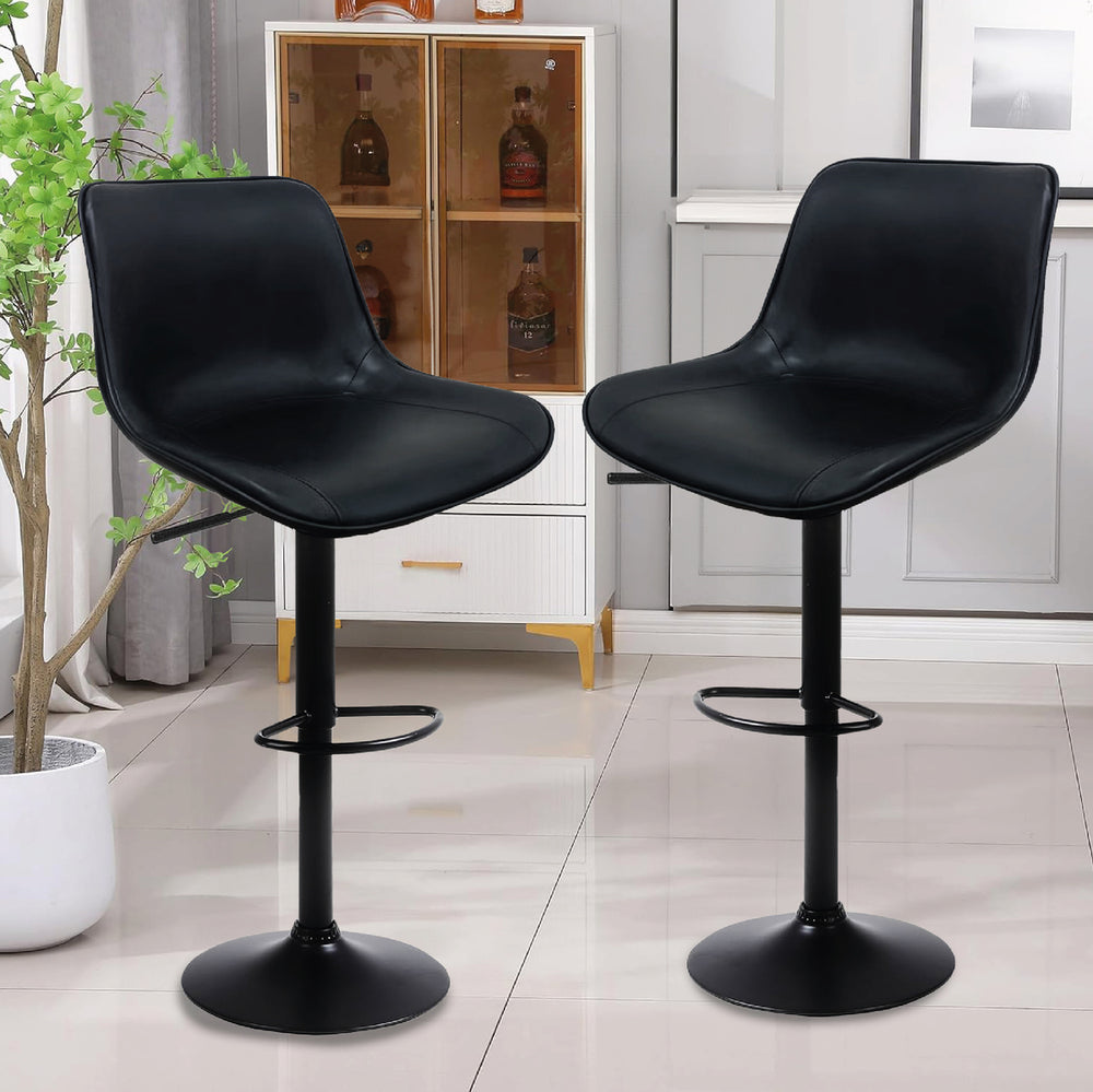 Taburete Silla De Bar Homely Altura Regulable Cocina 80cm X2