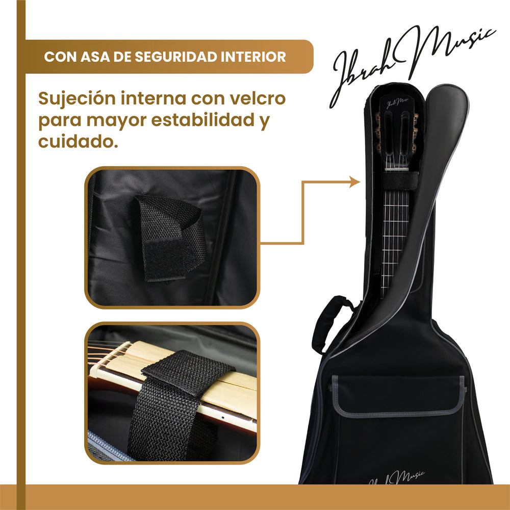 Funda Para Guitarra 41 Pulgadas Ibrah Bolso De Transporte