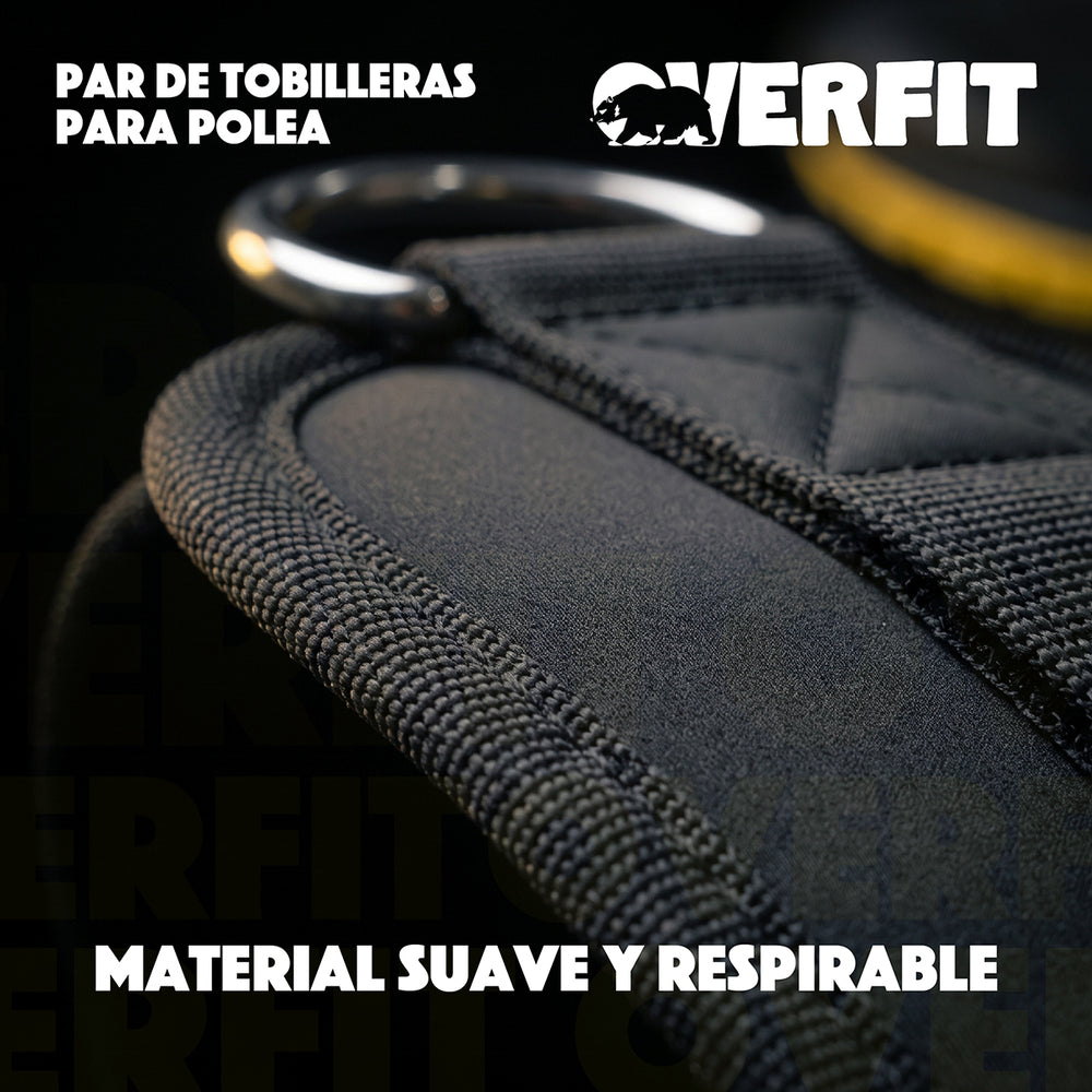 Tobilleras Para Polea Overfit - Vista 4