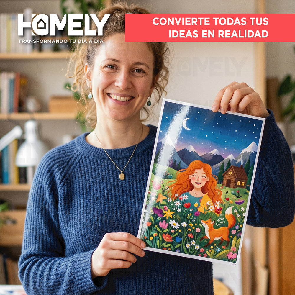 Papel fográfico brillante 100 hojas A4 115 g