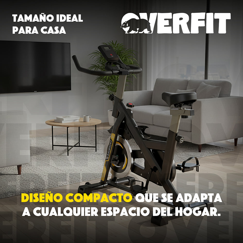 Bicicleta Spinning Magnetica Pro Overfit Estatica Gym 6kg