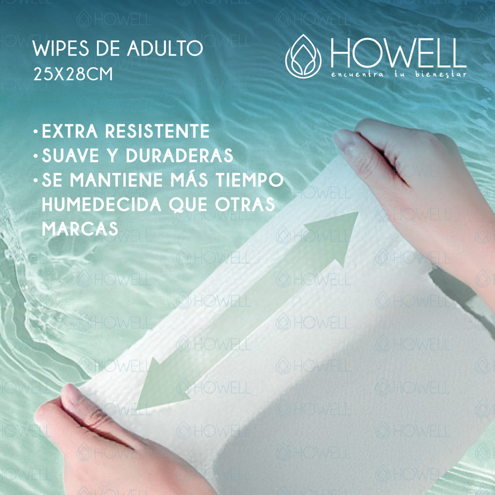 toallitas húmedas de adulto