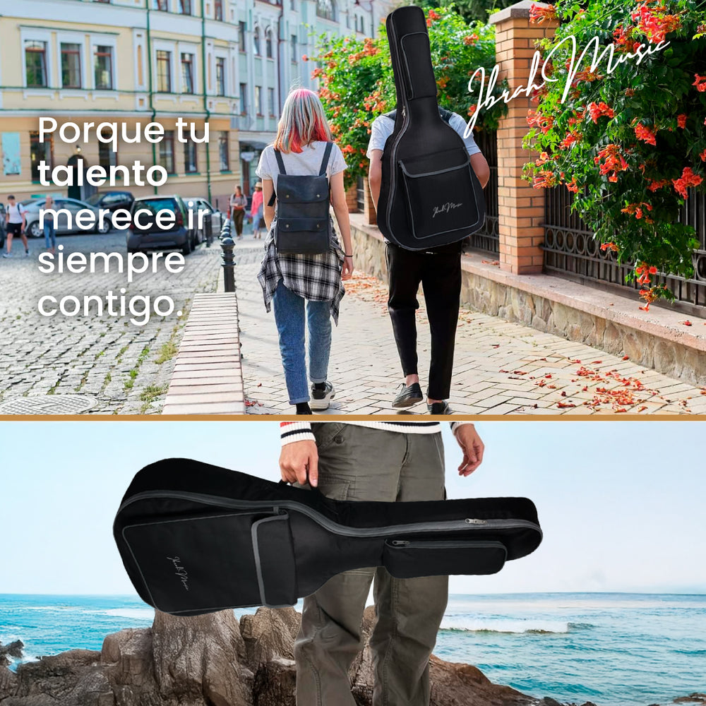 Funda Para Guitarra 41 Pulgadas Ibrah Bolso De Transporte