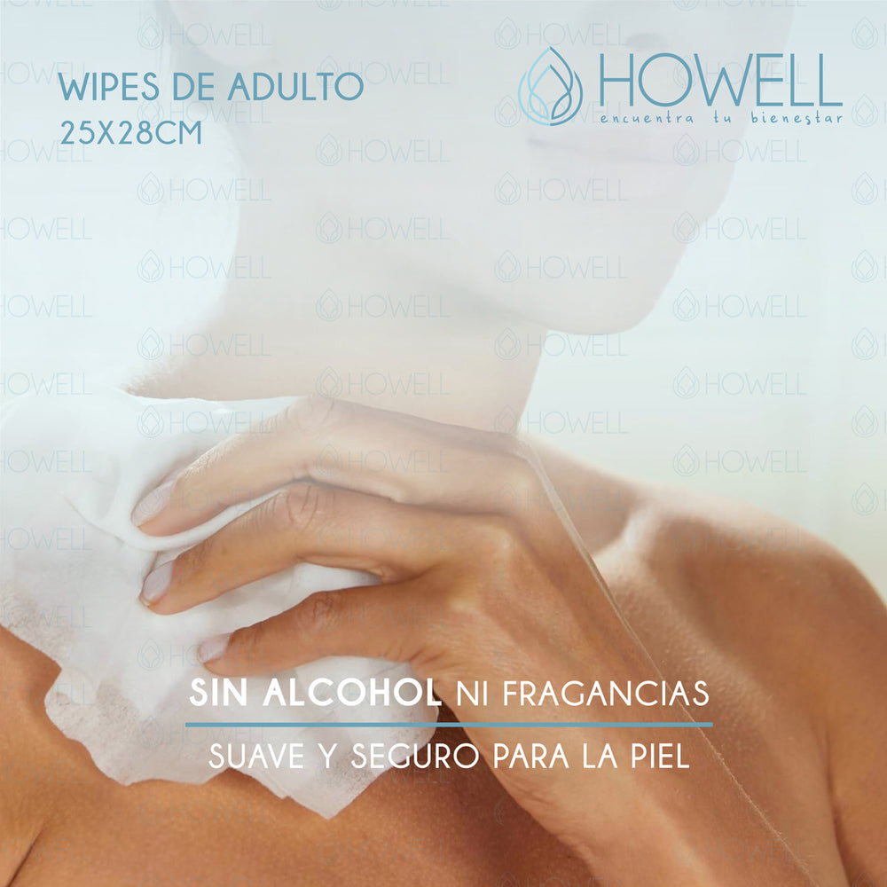 toallitas húmedas de adulto