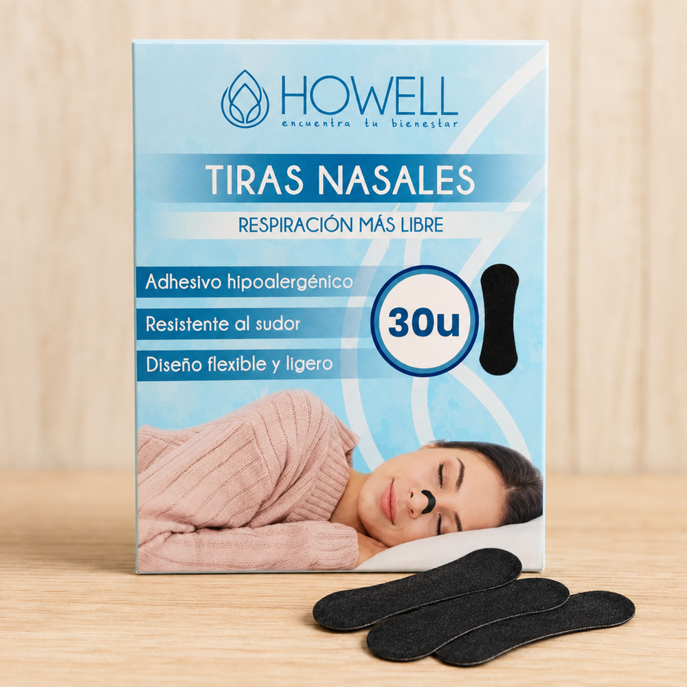 Tiras Nasales Parche dilatador 30 unidades