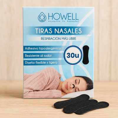 Tiras Nasales Parche dilatador 30 unidades