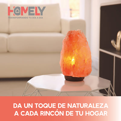 Lámpara de Sal Himalaya 4-5 kg Homely Intensidad Regulable