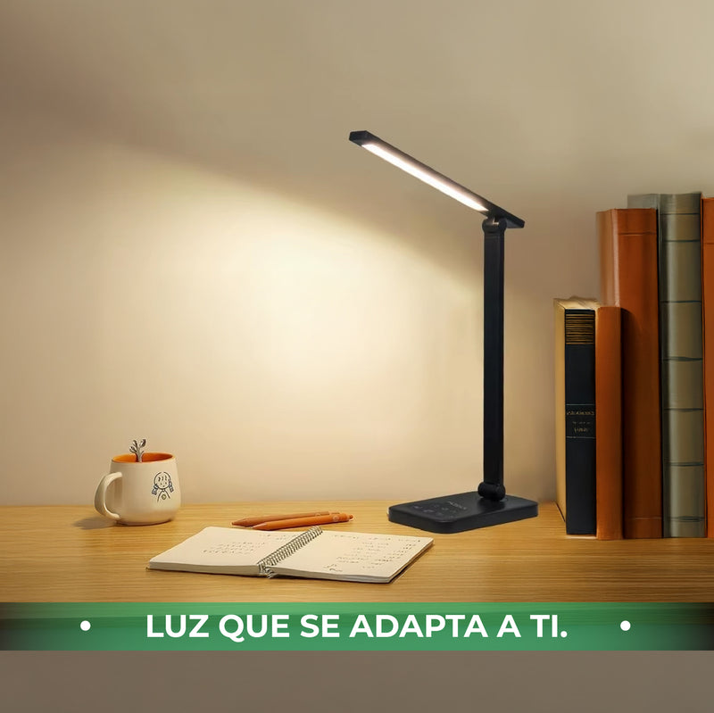 Lampara Inteligente Led Hosser Touch 3 Tonos Escritorio Sobremesa Luz Lectura 10W