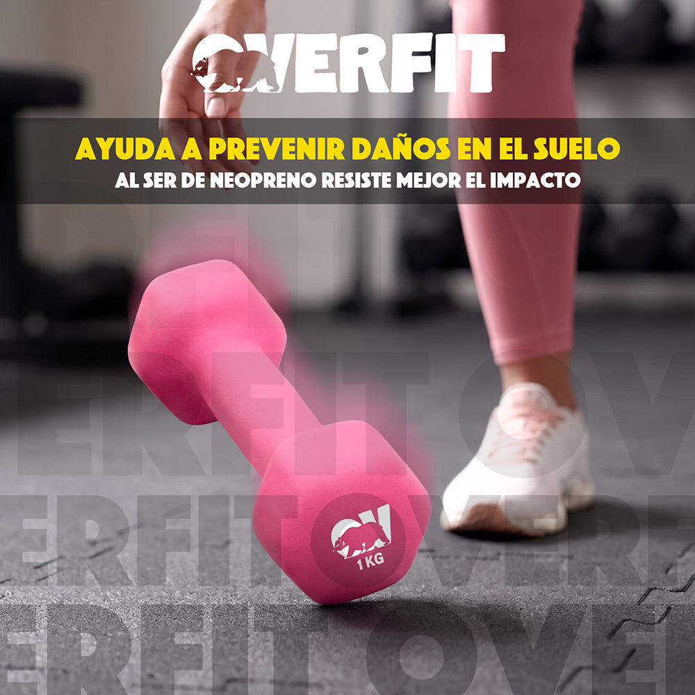 Mancuerna neopreno agarre fitness