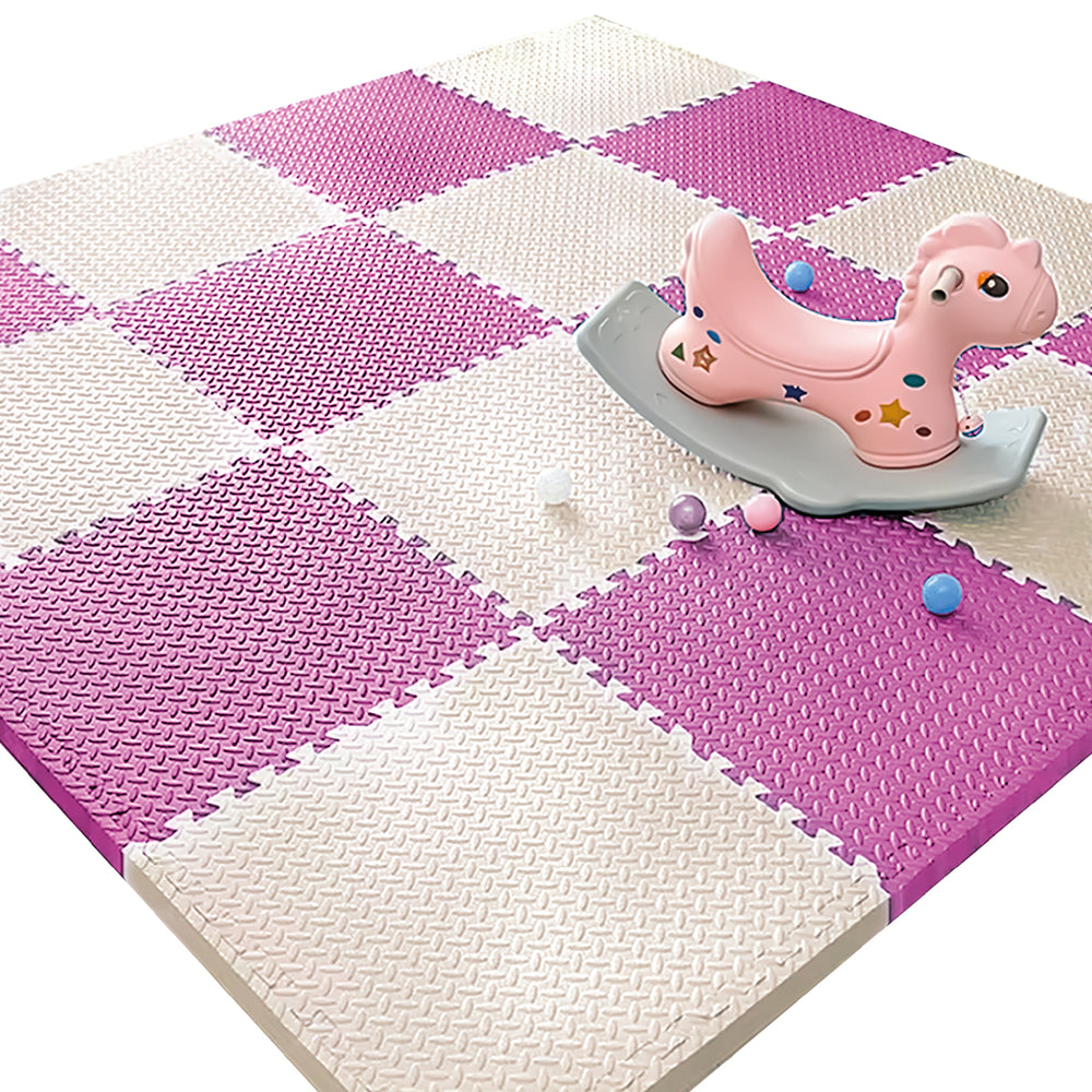 Piso De Goma Eva Bebe Alfombra Debebe 10mm 60x60cm x8 RyB
