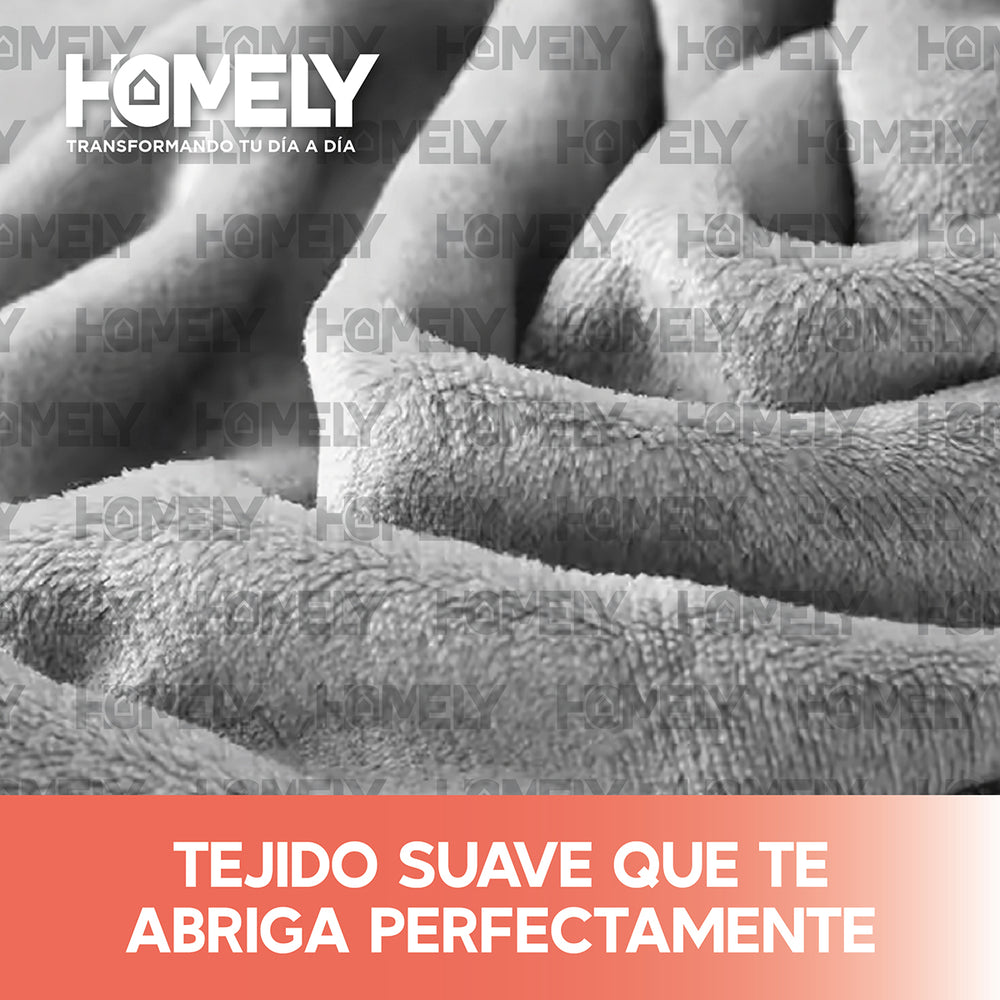 Frazada Polar Termica King 300GSM Homely Manta 250x230cm