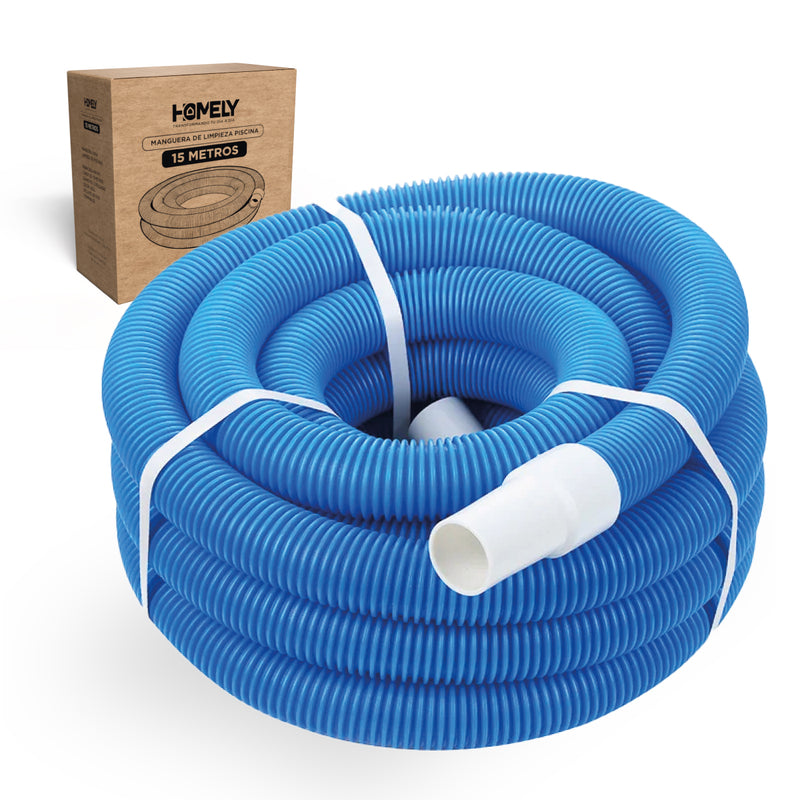 Manguera Para Piscina 15m Limpiafondos Homely PVC 38mm
