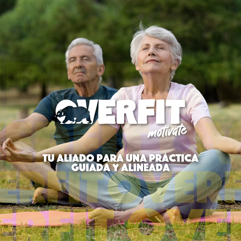 Mat Yoga Tpe 8mm Overfit Ejercicio Alfombra Con Lineas Guia