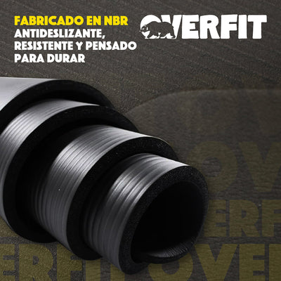 Mat Yoga Nbr 15mm Overfit Ejercicio Alfombra Antideslizante