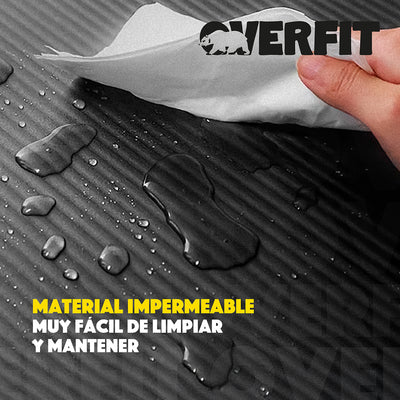 Mat Yoga Nbr 15mm Overfit Ejercicio Alfombra Antideslizante