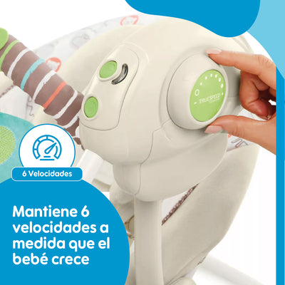 Silla Mecedora Electrica BabyNest SwingIt Musica Luces