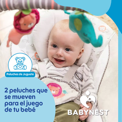 Silla Mecedora Electrica BabyNest SwingIt Musica Luces