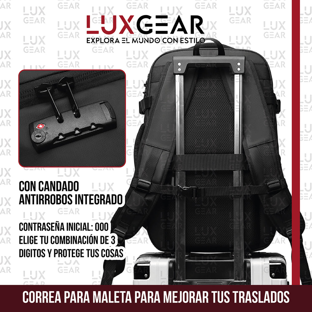Mochila de Viaje con Bomba al Vacío 40L