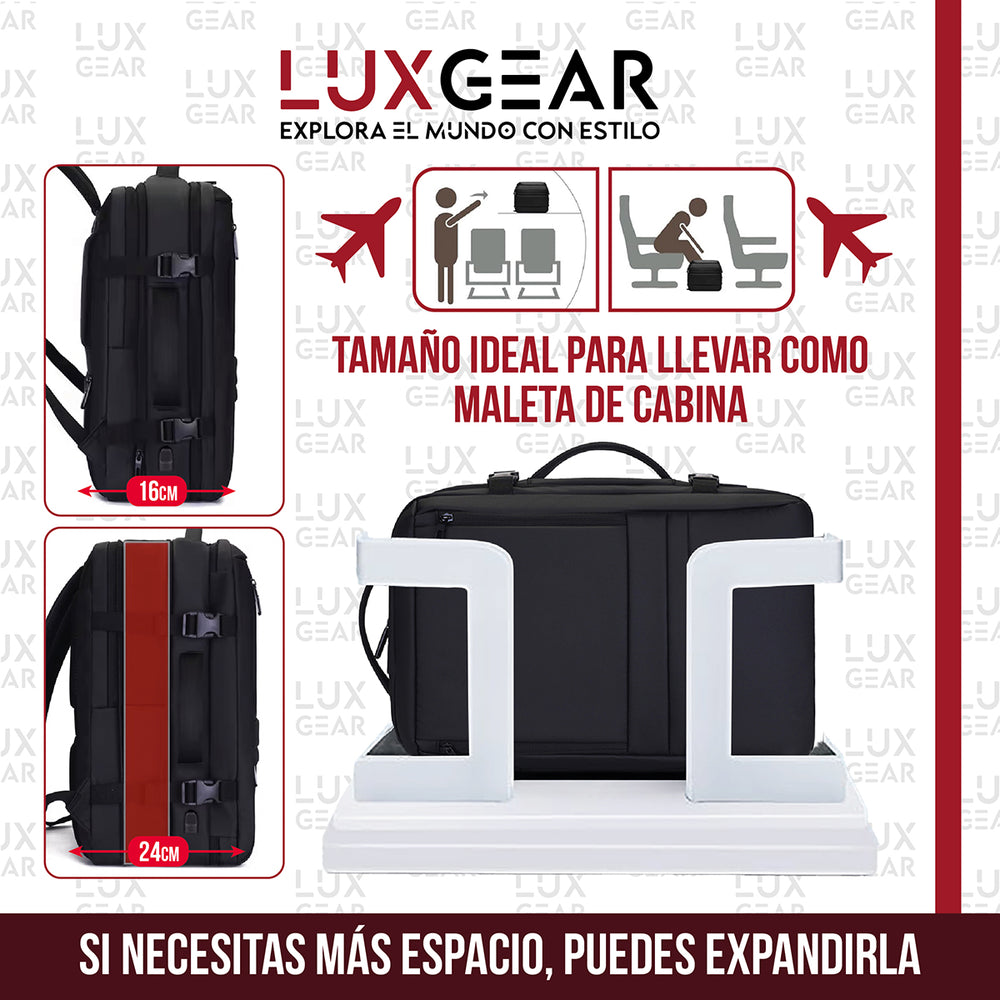 Mochila de Viaje con Bomba al Vacío 22L