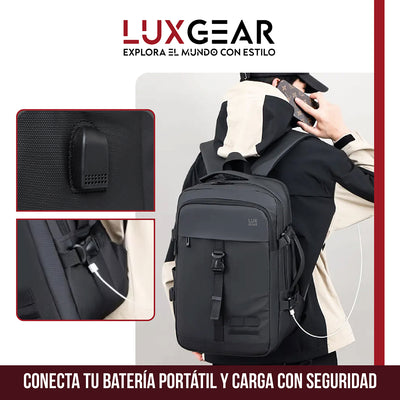 Mochila Notebook 15,6'' Luxgear Luxor Oficina Viaje Imperm