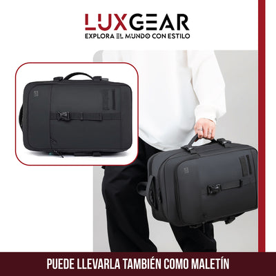 Mochila Notebook 15,6'' Luxgear Luxor Oficina Viaje Imperm