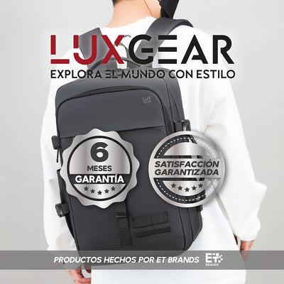 Mochila Notebook 15,6'' Luxgear Luxor Oficina Viaje Imperm