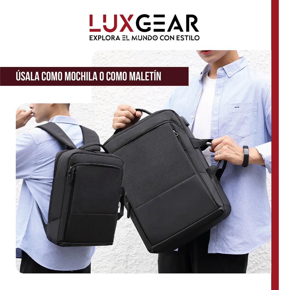 Mochila para Notebook Impermeable Negro