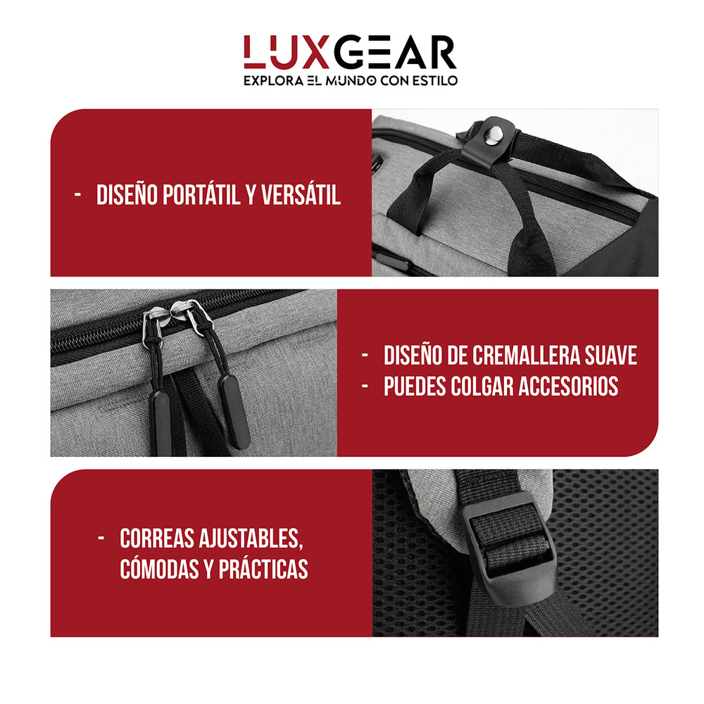Mochila para Notebook Impermeable Negro