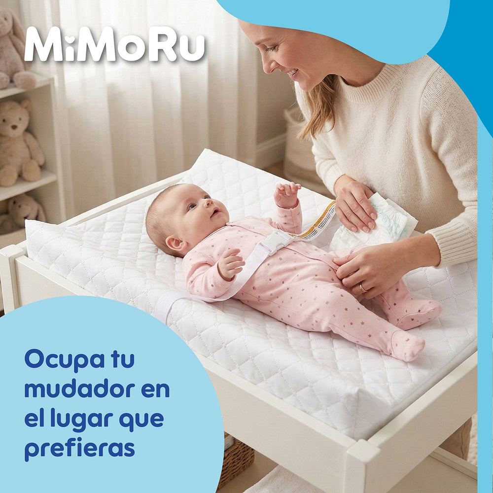 Mudador MiMoRu portátil en cualquier superficie