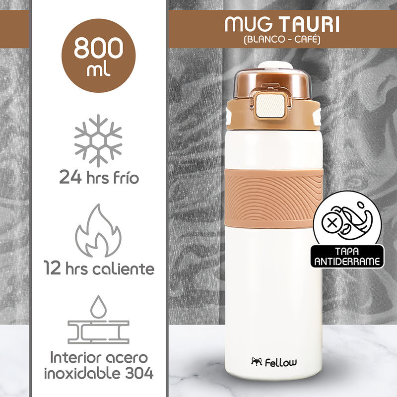 Termo Botella Termica Tauri By Fellow Mug Agua Cafe 800ML