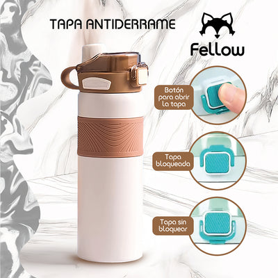 Termo Botella Termica Tauri By Fellow Mug Agua Cafe 800ML