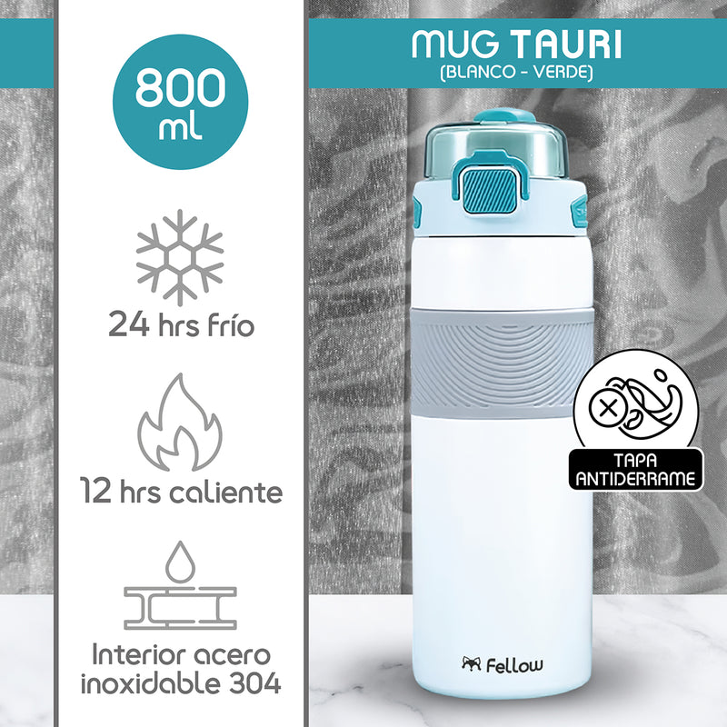 Termo Botella Termica Tauri By Fellow Mug Agua Cafe 800ML