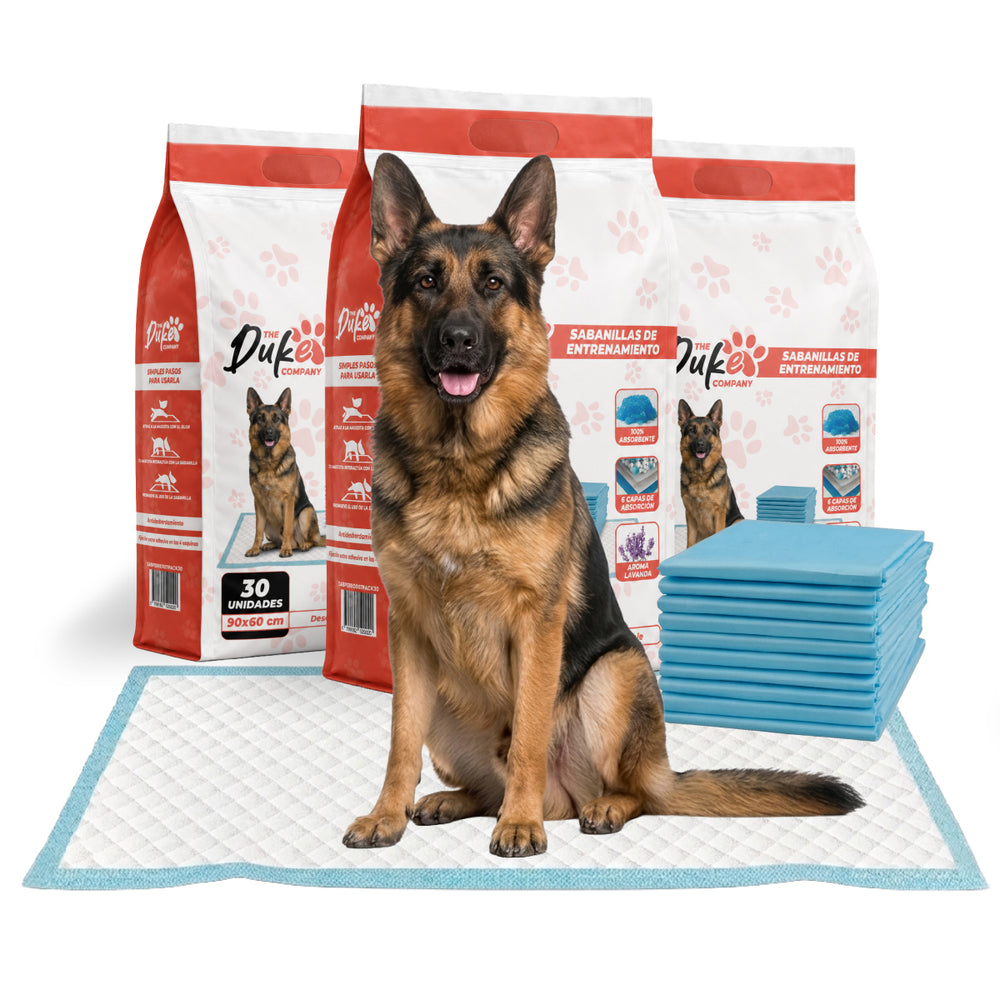 Sabanillas para perros Duke Training Pad 90x60 cm pack 90 unidades - vista 1