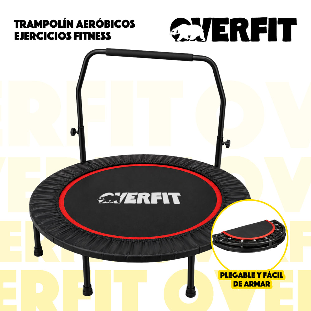 Trampolín Brincolín Aeróbicos Overfit Ejercicio Fitness Yoga