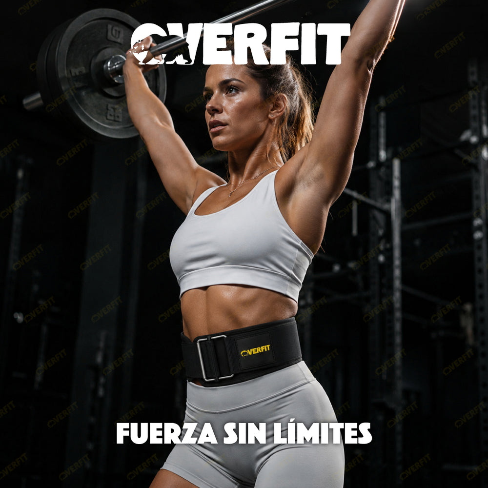 Cinturon Levantamiento Pesas Gym Overfit Lumbar Crossfit