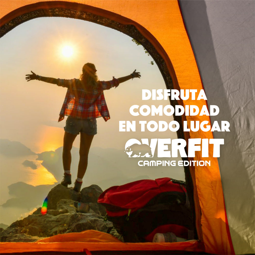 Carpa De Camping 6 Personas Overfit Impermeable 500mm