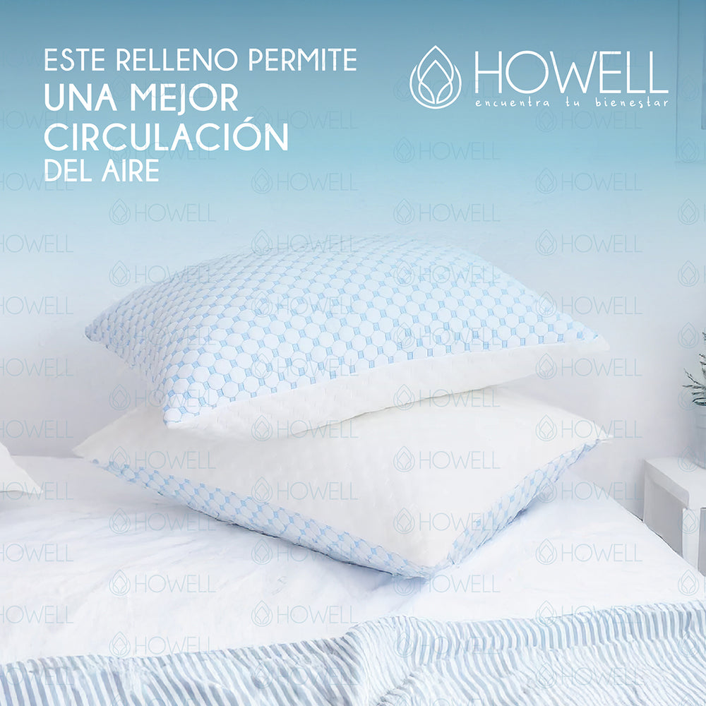 Almohada Cervical Cloudfeel Visco Howell Ortopédica Bambu