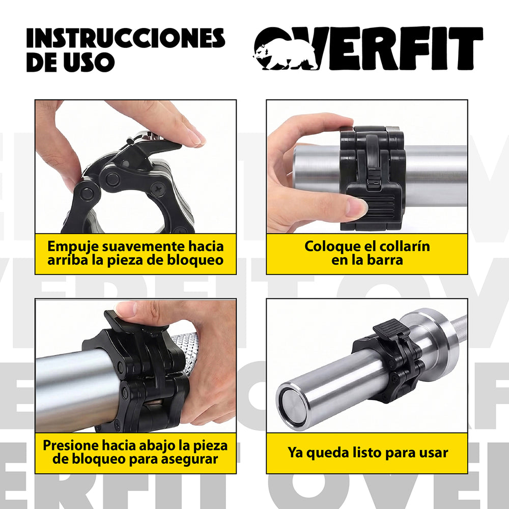 Collarine Barra Olimpica Overfit vista 6